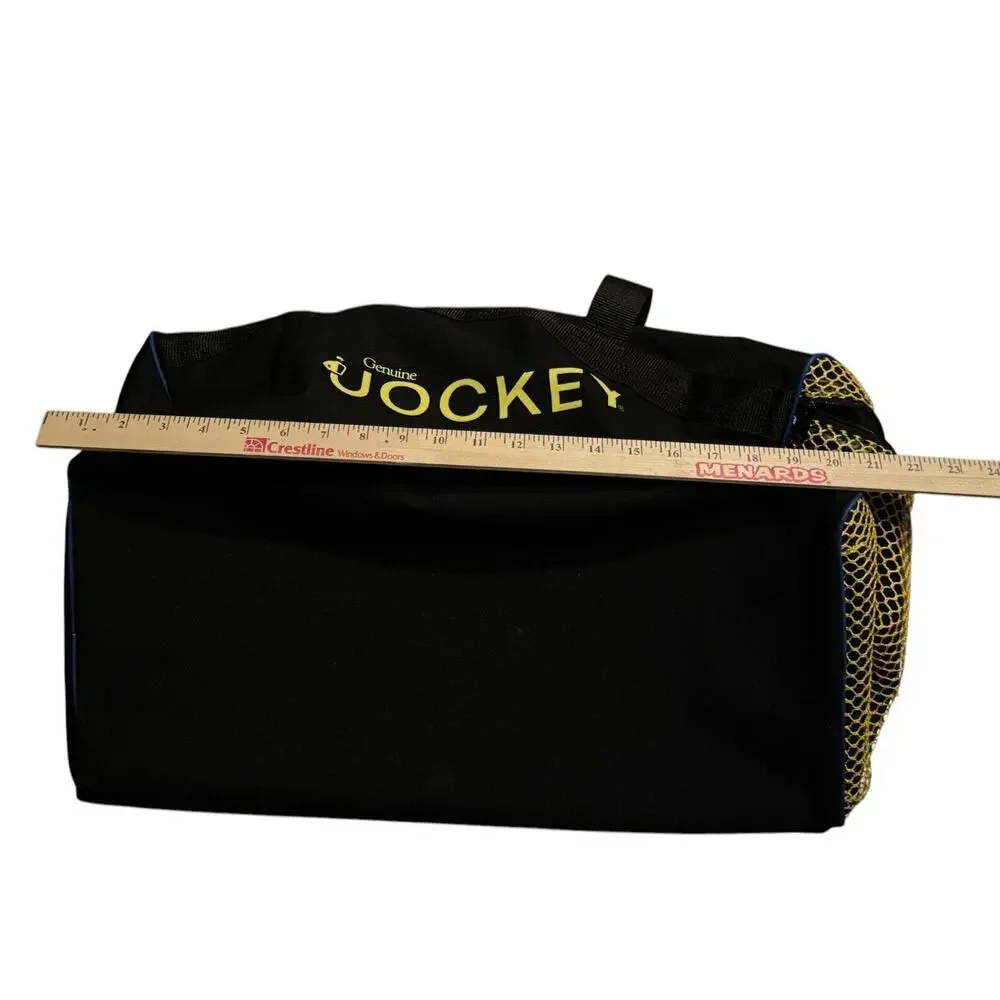 Jockey Duffel Bag VTG (?) Sports Tote Travel Flight Tourist Gym Fitness Exercise